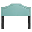 Lucia Twin Performance Velvet Headboard