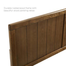 Alana Full Wood Platform Bed With Splayed Legs