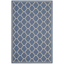 Avena Moroccan Quatrefoil Trellis 5x8 Indoor and Outdoor Area Rug
