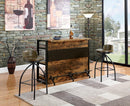 Industrial Antique Nutmeg Bar Unit