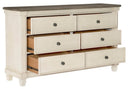 Homelegance Weaver Dresser in Two Tone 1626-5