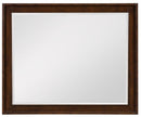 Homelegance Frazier Mirror in Dark Cherry 1649-6