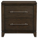 Homelegance Griggs Nightstand in Dark Brown 1669-4