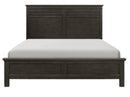 Homelegance Blaire Farm King Panel Bed in Saddle Brown Wood 1675K-1EK*