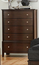 Homelegance Cotterill 5 Drawer Chest in Cherry 1730-9