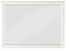 Homelegance Cotterill Mirror in Antique White 1730WW-6