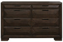 Homelegance Chesky Dresser in Warm Espresso 1753-5