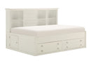 Homelegance Meghan Full Lounge Storage Bed in White 2058WHPRF-1*
