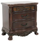 Homelegance Deryn Park 3 Drawer Nightstand  in Cherry 2243-4