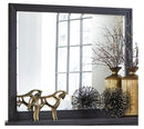 Homelegance Larchmont Mirror in Charcoal 5424-6