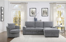 Homelegance Furniture Morelia Swivel Chair in Dark Gray 9468DG-1