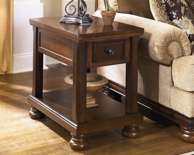 Ashley braunsen chairside end table hot sale