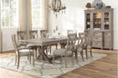 Homelegance Cardano Buffet & Hutch in Light Brown 1689BR-50*