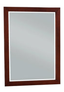 Homelegance Rowe Mirror in Dark Cherry B2013DC-6