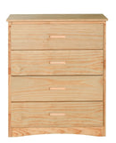 Homelegance Bartly 4 Drawer Chest in Natural B2043-9