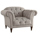 Homelegance Furniture St. Claire Chair in Brown 8469-1