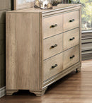 Homelegance Lonan 6 Drawer Dresser in Natural 1955-5