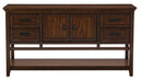 Homelegance Frazier Park Server in Dark Cherry 1649-40