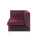 Modular - Armless Loveseat w/2 Pillows
