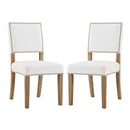 Oblige Dining Chair Wood Set of 2