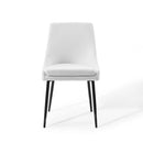 Viscount Upholstered Fabric Dining Chairs - Set of 2