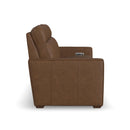 Dutch Power Reclining Sofa with Console, Power Headrest, & Lumbar - 5000009711 - Michael's Discount Furniture