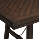 Jax 6PC Dining Set (72"" Table + 4 Chairs + Bench) in Cherry