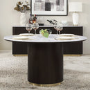 Round Dining Table w/Marble