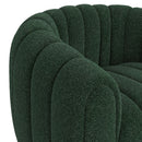 Flamingo Swivel Chair in Ching Hunter Green