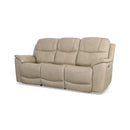 Crew Latitudes Power Reclining Sofa with Power Headrests & Lumbar - 5000004236 - Michael's Discount Furniture