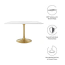 Lippa 47" Square Wood Top Dining Table