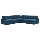 Commix Down Filled Overstuffed 5 Piece Sectional Sofa Set