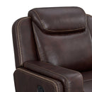 Panther Living Room Set in Neono Brown