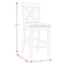 Alex 60" 7Pc Counter Dining Set