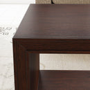 Waterfall Rectangular Coffee Table with Casters - 5000007677 - Michael's Discount Furniture