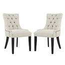Regent Dining Side Chair Fabric Set of 2