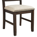 Jax 6PC Dining Set (72"" Table + 4 Chairs + Bench) in Cherry