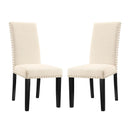Parcel Dining Side Chair Fabric Set of 2
