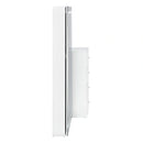 Vancouver Floor Mirror With Storage in White