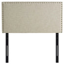 Phoebe Twin Upholstered Fabric Headboard
