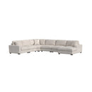 Arizona Modular Sectional Set with RHF Chaise in Steno Beige