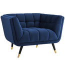 Adept Performance Velvet Armchair