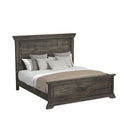 Park Ridge Panel Bed in Charcoal
