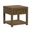 Heritage & Home End Table in Oak Brown