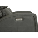 Linden Power Reclining Loveseat with Power Headrests & Lumbar - 5000007531 - Michael's Discount Furniture
