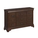 Cameron Cherry Sleigh Bedroom Set