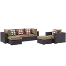 Convene 6 Piece Outdoor Patio Sectional Set