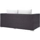 Convene 4 Piece Set Outdoor Patio with Fire Pit