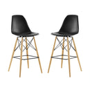 Pyramid Dining Side Bar Stool Set of 2