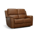 Henry Latitudes Power Reclining Loveseat with Power Headrests & Lumbar - 5000007669 - Michael's Discount Furniture